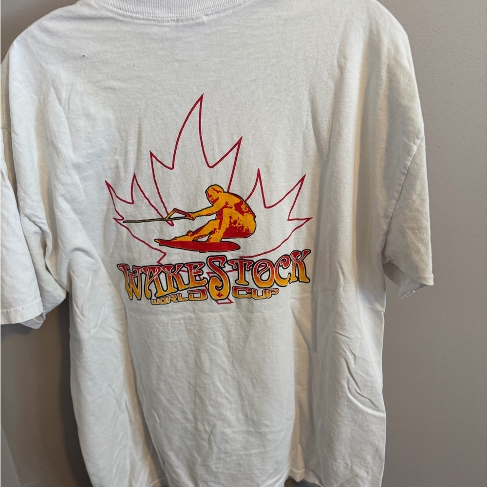 Vintage surf tee billabong wake stock World Cup from BALA early wakestock L